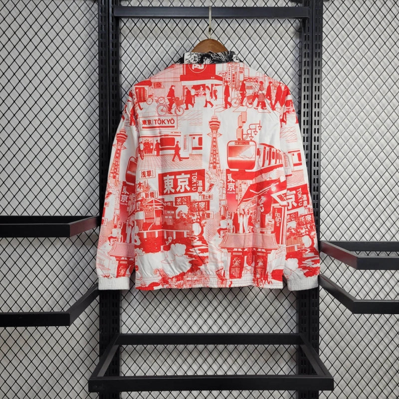 Japonia dwustronna kurtki wiatrówka