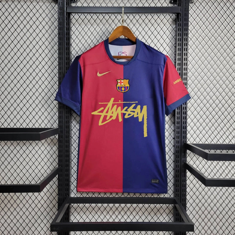 Koszulka FC Barcelona 2025 „Stüssy” z limitowanej edycji