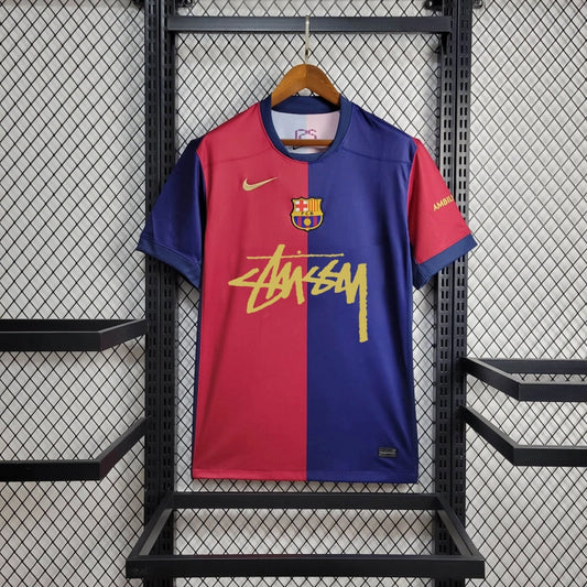 Koszulka FC Barcelona 2025 „Stüssy” z limitowanej edycji