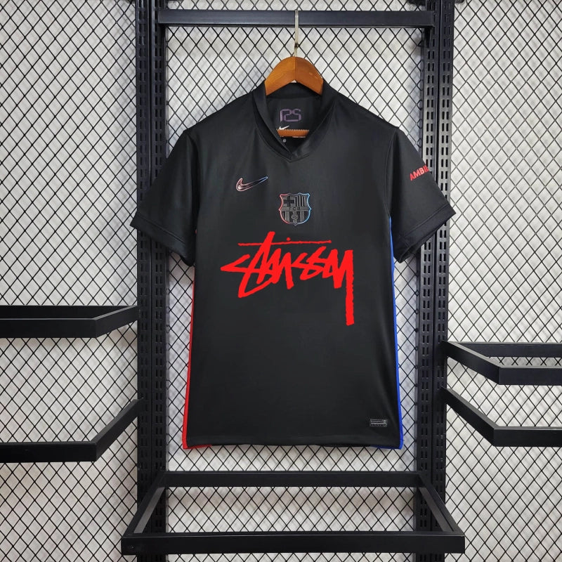 Koszulka FC Barcelona 2025 „Stüssy” z limitowanej edycji