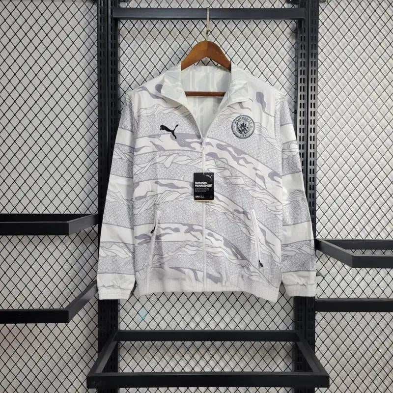 Manchester City dwustronna kurtki wiatrówka