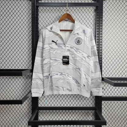 Manchester City dwustronna kurtki wiatrówka