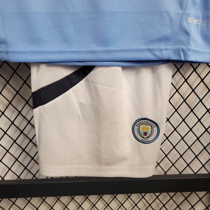 [Dziecięce] Koszulka domowa Manchester City 2024