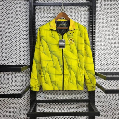 Borussia Dortmund dwustronna kurtki wiatrówka