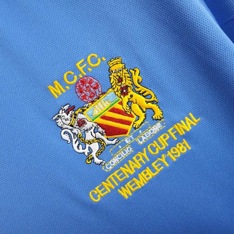 Koszulka domowa Manchester City 1981