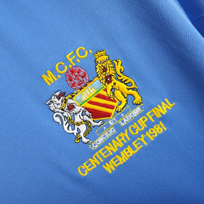 Koszulka domowa Manchester City 1981