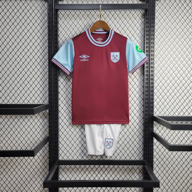 [Dziecięce] Koszulka domowa West Ham United 2024