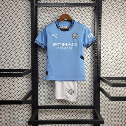 [Dziecięce] Koszulka domowa Manchester City 2024